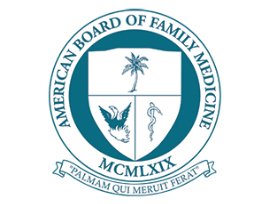 Member of American Board of Family Physicians